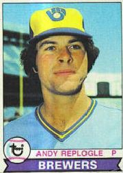 1979 Topps Baseball Cards      427     Andy Replogle RC